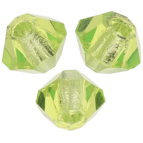 Biconi Preciosa 3 mm - MC Bead Rondell - Limecicle x30