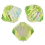Biconi Preciosa 3 mm - MC Bead Rondell - Limecicle AB x30|raw }}