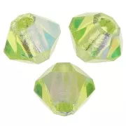 Biconi Preciosa 3 mm - MC Bead Rondell - Limecicle AB x30