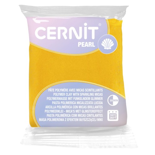Pasta perla Cernit - Giallo (n°700) x56gr