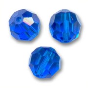 PureCrystal 5000 Perle rotonde da 4 mm - Capri Blue x20