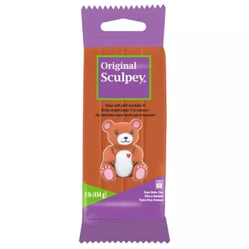 Pasta da modellare Sculpey Original Modelling Clay - Terracotta x454g