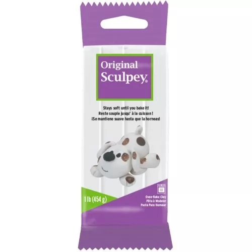 Pasta da modellare Sculpey Originale - Bianco x454g