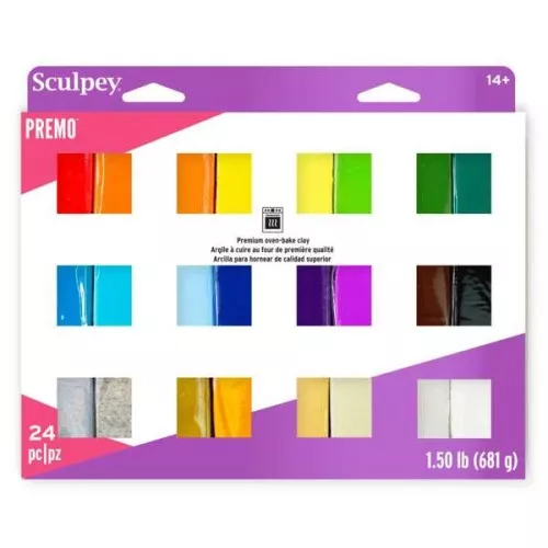 Assortimento di 24 colori Premo 24 x1