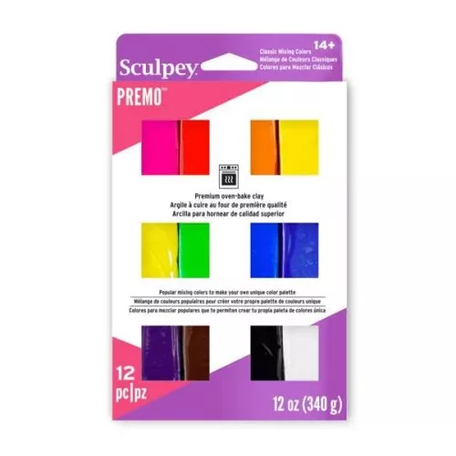 Assortimento di 12 colori Premo Pastry - Classic x1