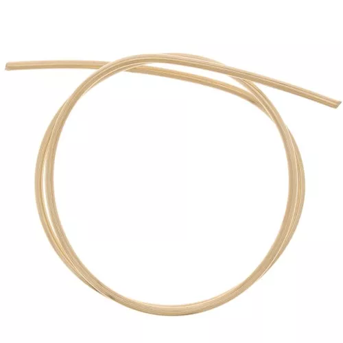 Filo duro rotondo 2,6 mm - Gold filled x50cm