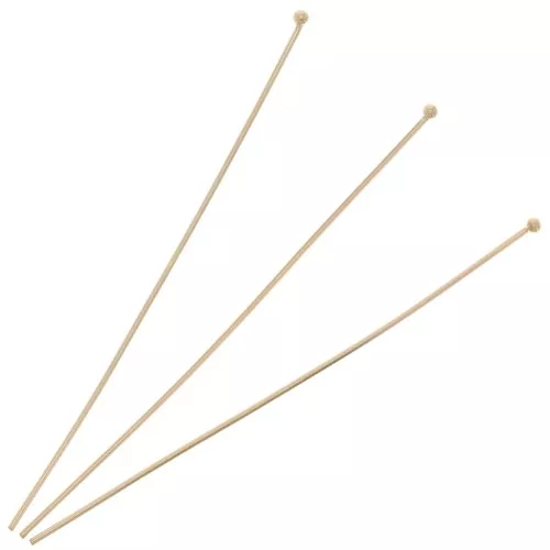 Chiodi a testa sferica 52x0,6 mm - Gold filled x10