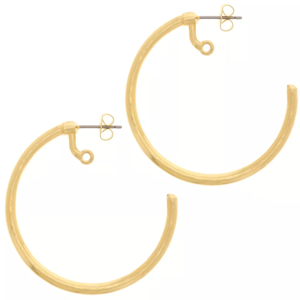 81stgeneration Orecchini In Ottone Oro Indiani Dotwork Spirale Tribali Etnici