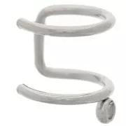 Anello per orecchie 11 mm con anello chiuso - Acciaio inox 304 x1