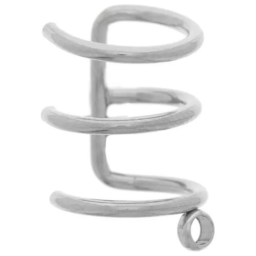 Anello per orecchie 11 mm con anello chiuso - Acciaio inossidabile 304 x1