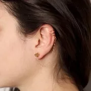 Anello per orecchie 11 mm con anello chiuso - Acciaio inossidabile 304 x1