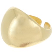 Anello grande - Misura 55 - Dorato in oro fino x1|raw }}