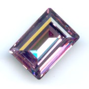 Cabochon PureCrystal 4527 rettangolo mm. 14x10 Light Amethyst|raw }}