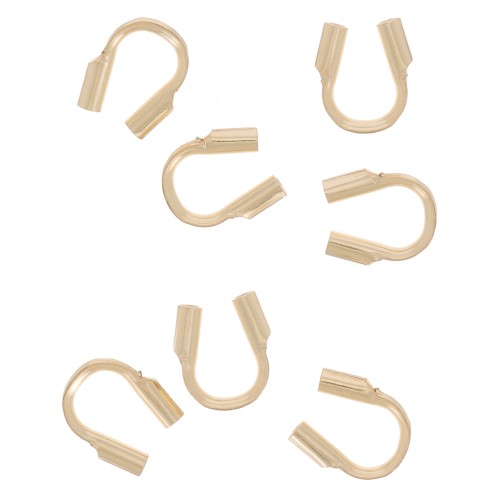 Protezioni per fili 0,46 mm - Gold filled x100