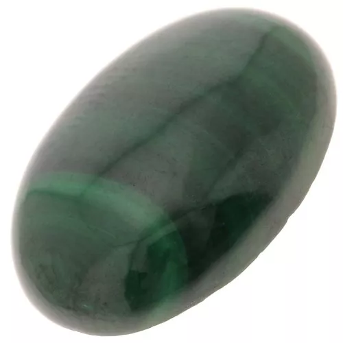 Cabochon ovale 14x10 mm - Malachite x1