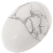 Cabochon ovale 14x10 mm - Howlite x1