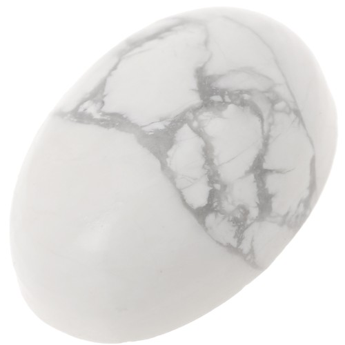 Cabochon ovale 14x10 mm - Howlite x1
