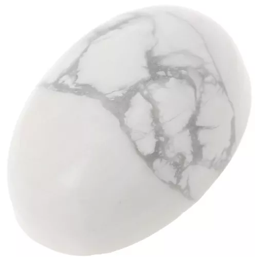 Cabochon ovale 14x10 mm - Howlite x1
