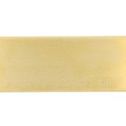 Bracciali piatti in ottone grezzo 30x160 mm x100
