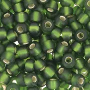 Rocaille Miyuki 6/0 26F - Silver Lined Olive Mat x8g