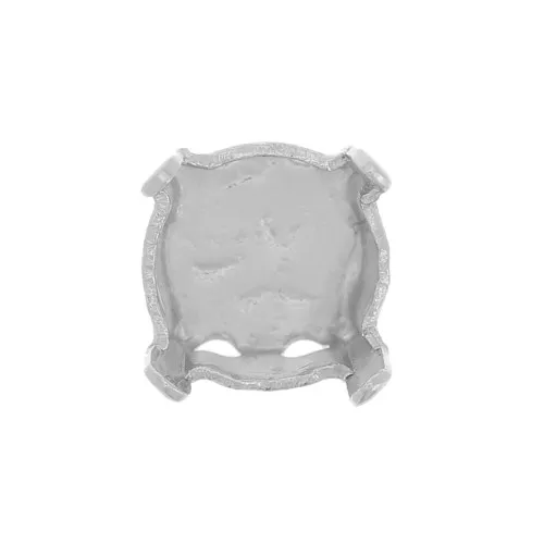 Castone per cabochon PureCrystal da 6 mm 1028 - 1088 - 1122 - Rodio