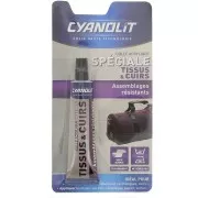 Colla Cyanolit - Colla acrilica per tessuti e pelli - Trasparente x30ml