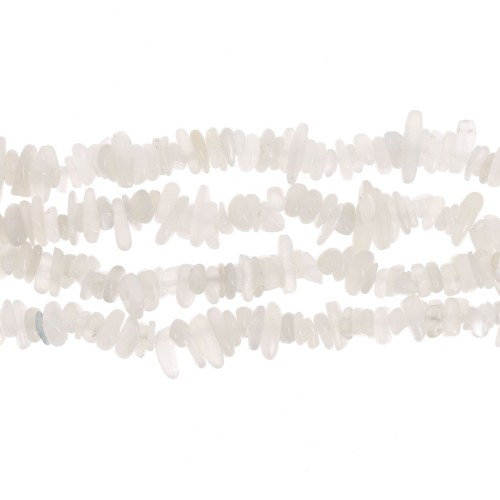 Perle chips 5 - 8 mm pietre semi preziose - Pietra di Luna x80cm