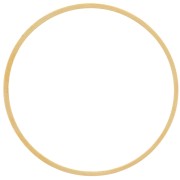 Anelli di montaggio e tessitura rotondi 40 mm - Dorato x25|raw }}