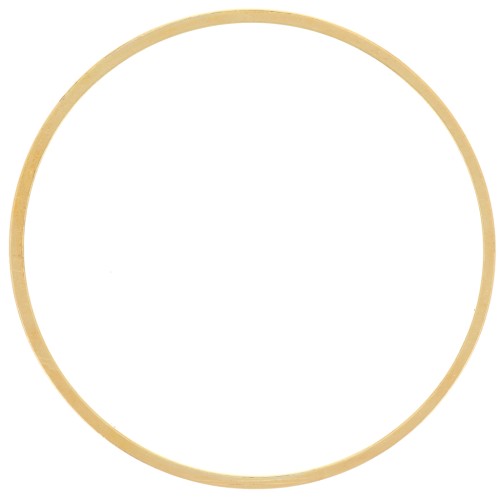 Anelli di montaggio e tessitura rotondi 40 mm - Dorato x25