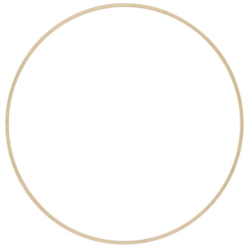 Anelli di montaggio e tessitura rotondi da 60 mm - Ottone grezzo x15