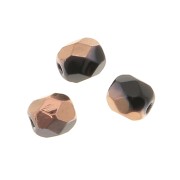 Sfaccettate mm. 4 Jet Capri Gold x50|raw }}