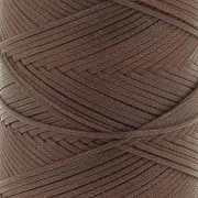 Filo di poliestere cerato - Slam Cord per micro macramè 1 mm - Cacao x100m
