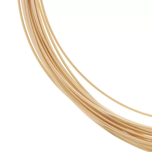 Filo tondo duro 2 mm - Gold filled x10cm