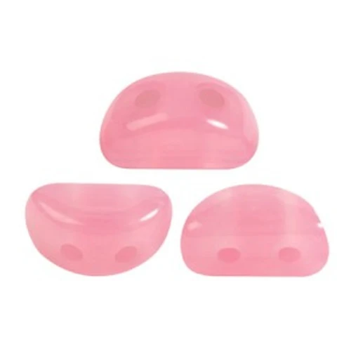 Perle in vetro Kos® par Puca® 6x3mm Light Rose Opal x10g