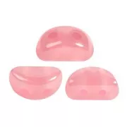 Perle in vetro Kos® par Puca® 6x3mm Light Rose Opal Luster x10g