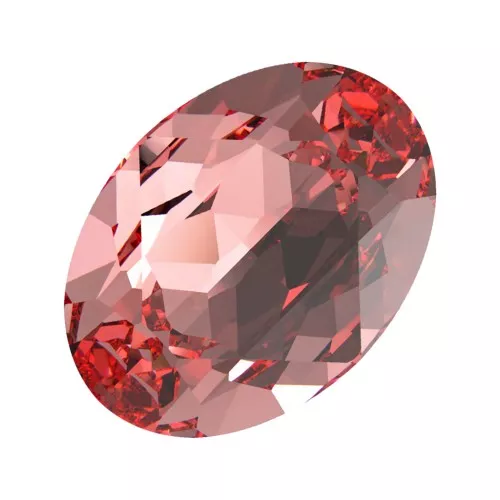 Cabochon PureCrystal 4120 ovale 8x6mm Rose Peach x1