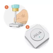 Kit di incastonatura - cristalli di pietra nascita - Impress Art