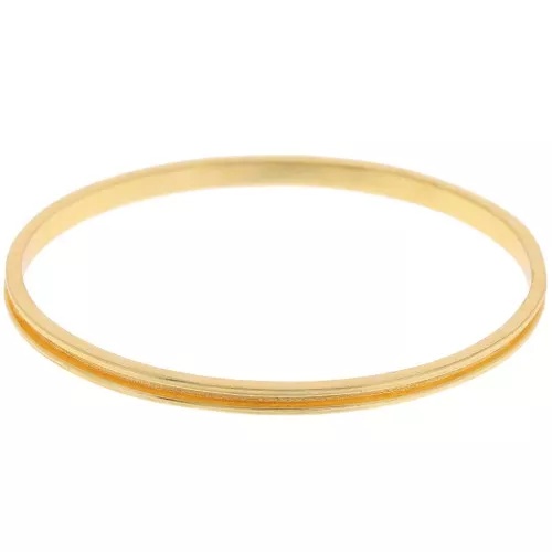 Bracciale 4x65 mm per tessitura Delica 15/0 - 1 fila 1,5 mm - dorato x1