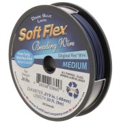 Cavetto 49 fili 0,48 mm - Soft Flex Medium - Blu scuro x9m|raw }}