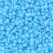 Perline Miyuki 11/0 413 - Blu turchese opaco x 100 g