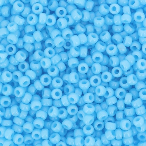 Perline Miyuki 11/0 413 - Blu turchese opaco x 100 g