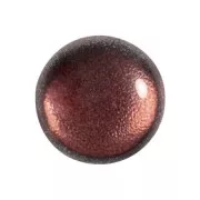 Cabochon di vetro di Puca® 18 mm Ice Slushy Cola x1