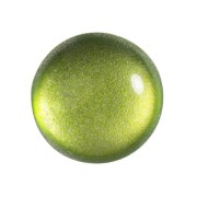 Cabochon di vetro di Puca® 18 mm Ice Slushy Lime x1