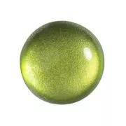 Cabochon di vetro di Puca® 18 mm Ice Slushy Lime x1