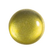 Cabochon di vetro di Puca® 18 mm Ice Slushy Pineapple x1