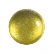 Cabochon di vetro di Puca® 18 mm Ice Slushy Pineapple x1