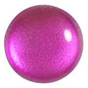 Cabochon rotondo in vetro di Puca® 25 mm - Ice Slushy Strawberry x1|raw }}