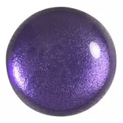 Cabochon rotondo in vetro di Puca® 25 mm - Ice Slushy Purple Grape x1