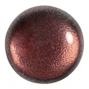 Cabochon rotondo in vetro di Puca® 25 mm - Ice Slushy Cola x1