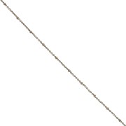 Catena a maglie Forzatina da 1,9 mm con perle appiattite - Bronzo x50cm|raw }}